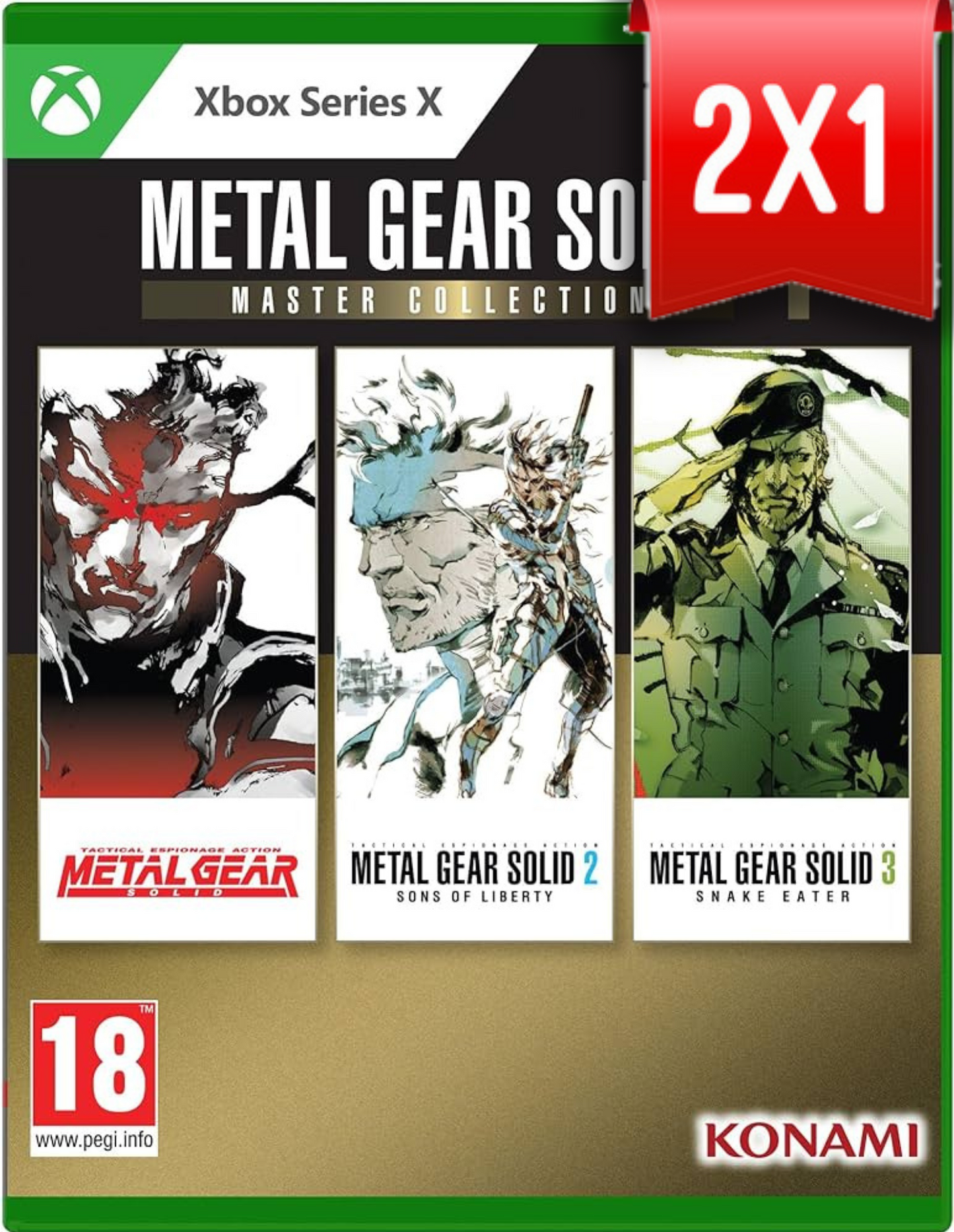 Metal Gear Solid MC Vol 1 Xbox (🔥PROMO 2X1🔥)