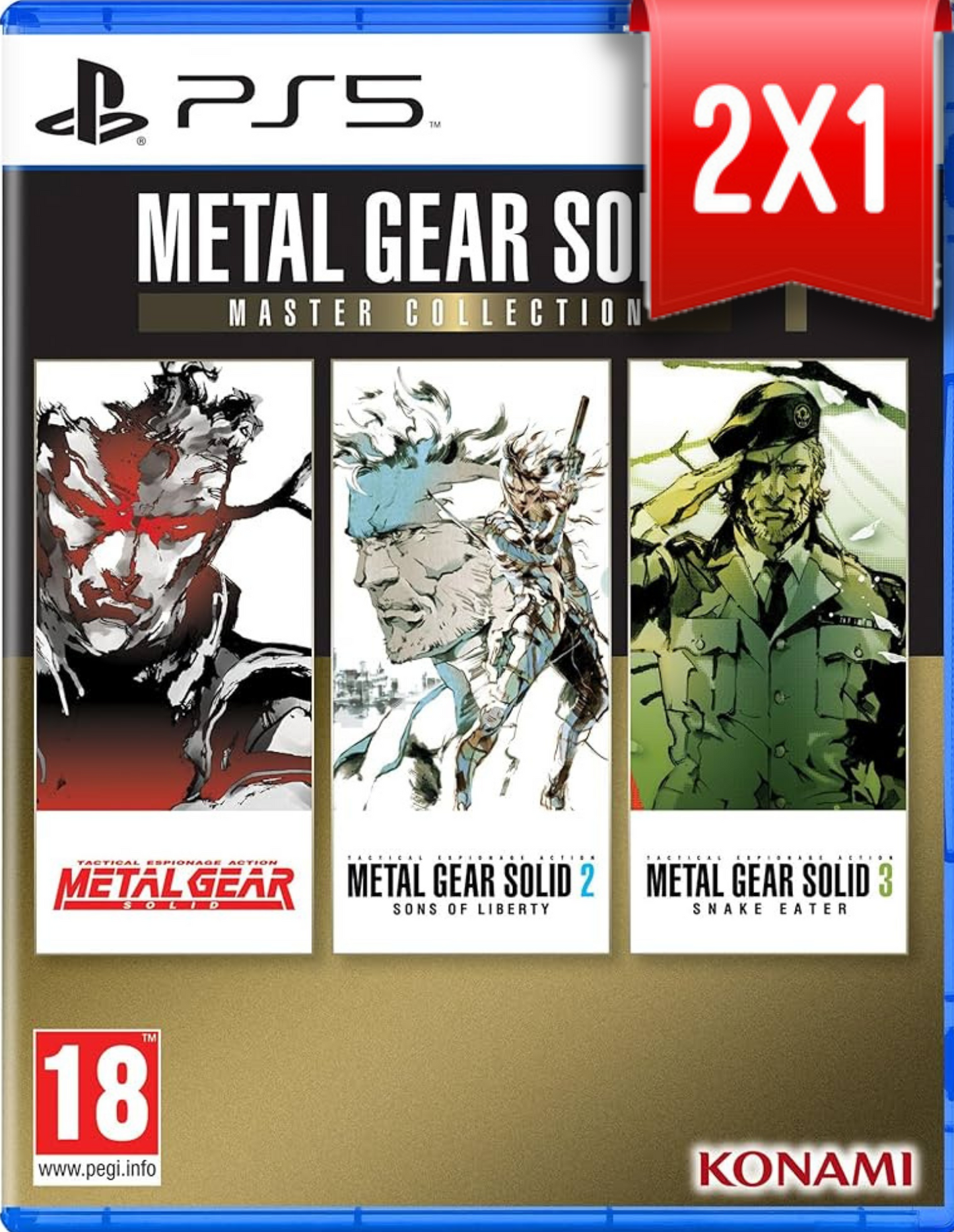 Metal Gear Solid MC Vol 1 PS5 (🔥PROMO 2X1🔥)