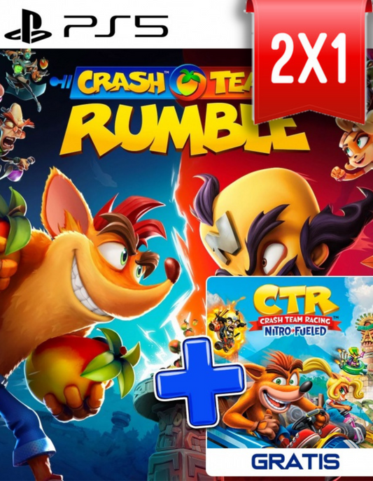 Código Crash Rumble PS5 (🔥PROMO 2X1🔥)