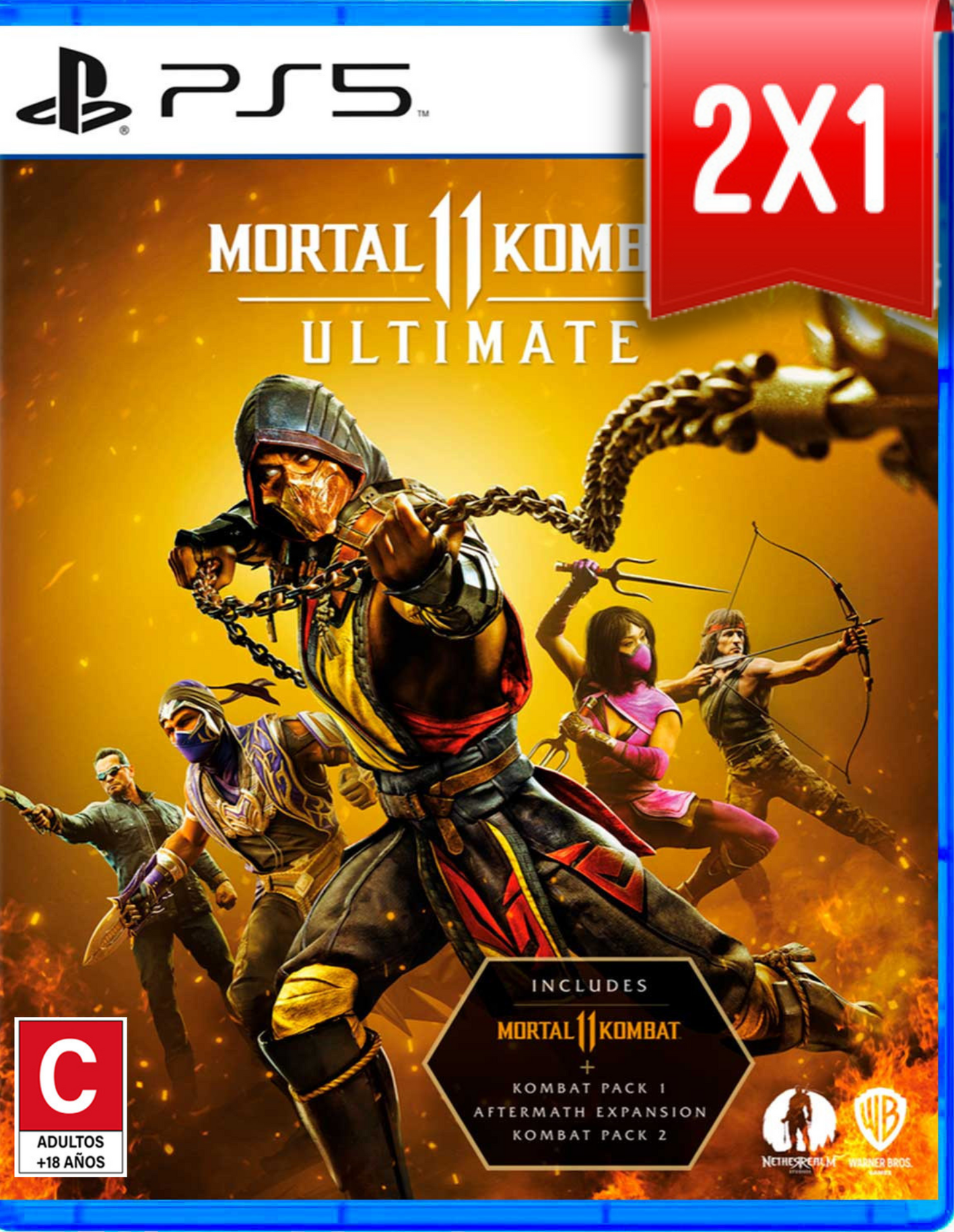 Código Mortal Kombat 11 PS5 (🔥PROMO 2X1🔥)