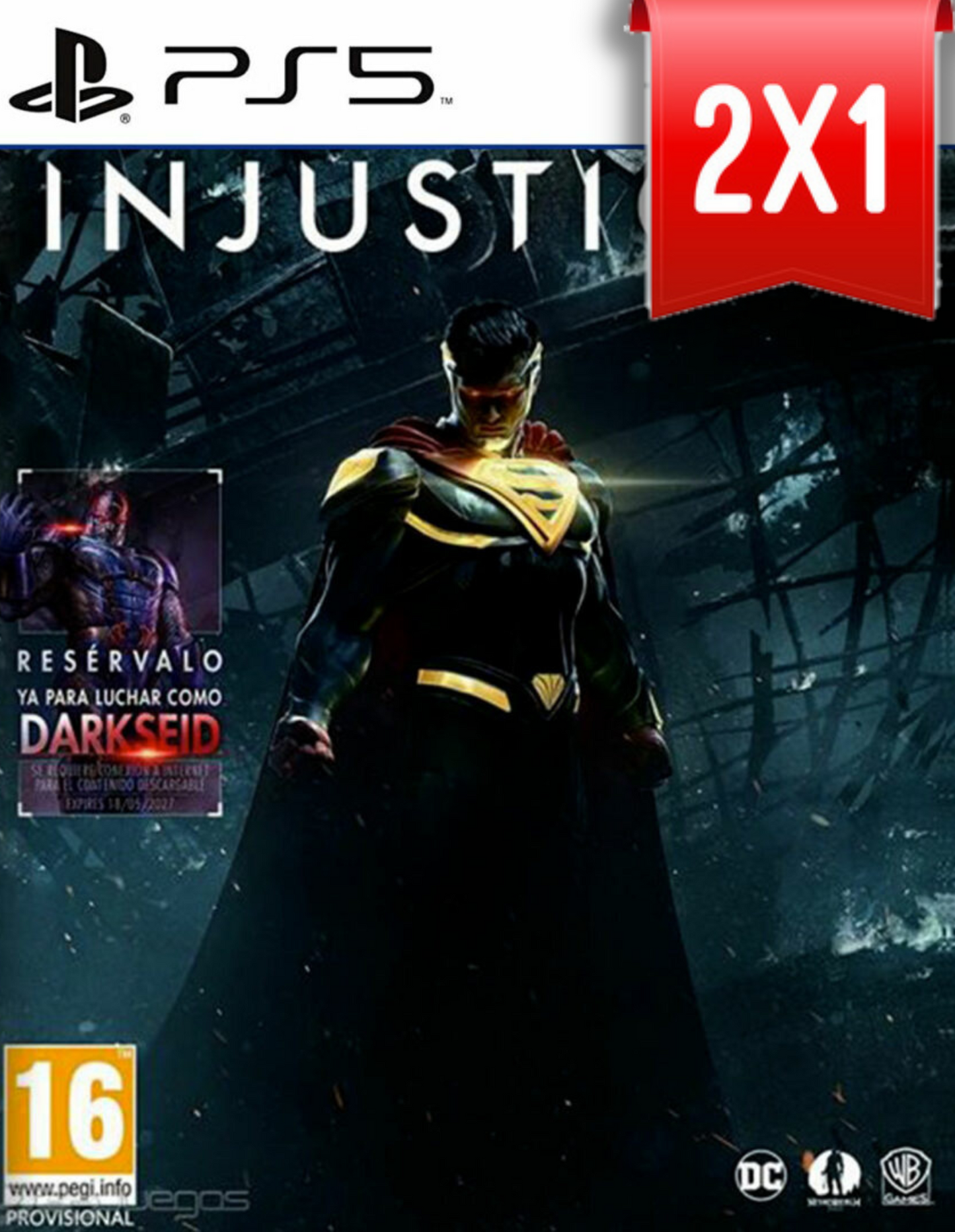 Código Injustice 2 PS5 (🔥PROMO 2X1🔥)