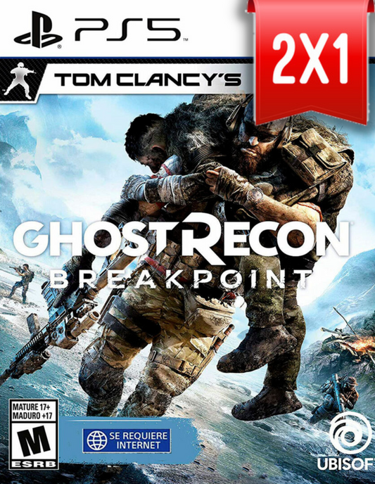 Código Ghost Recon BreakPoint PS5 (🔥PROMO 2X1🔥)