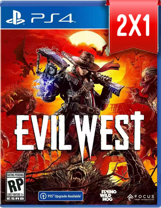 Código Evil West PS4 (🔥PROMO 2X1🔥)