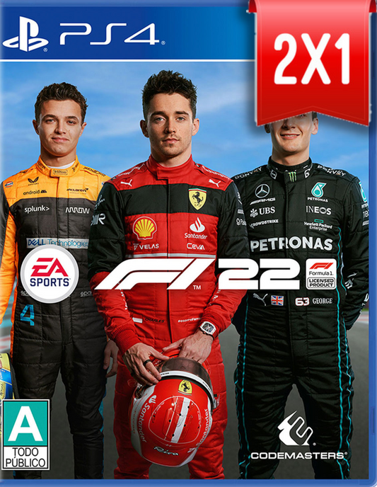 Código F1 22 PS4 (🔥PROMO 2X1🔥)