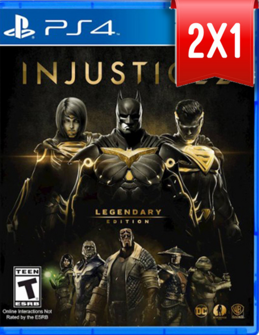 Código Injustice 2 PS4 (🔥PROMO 2X1🔥)