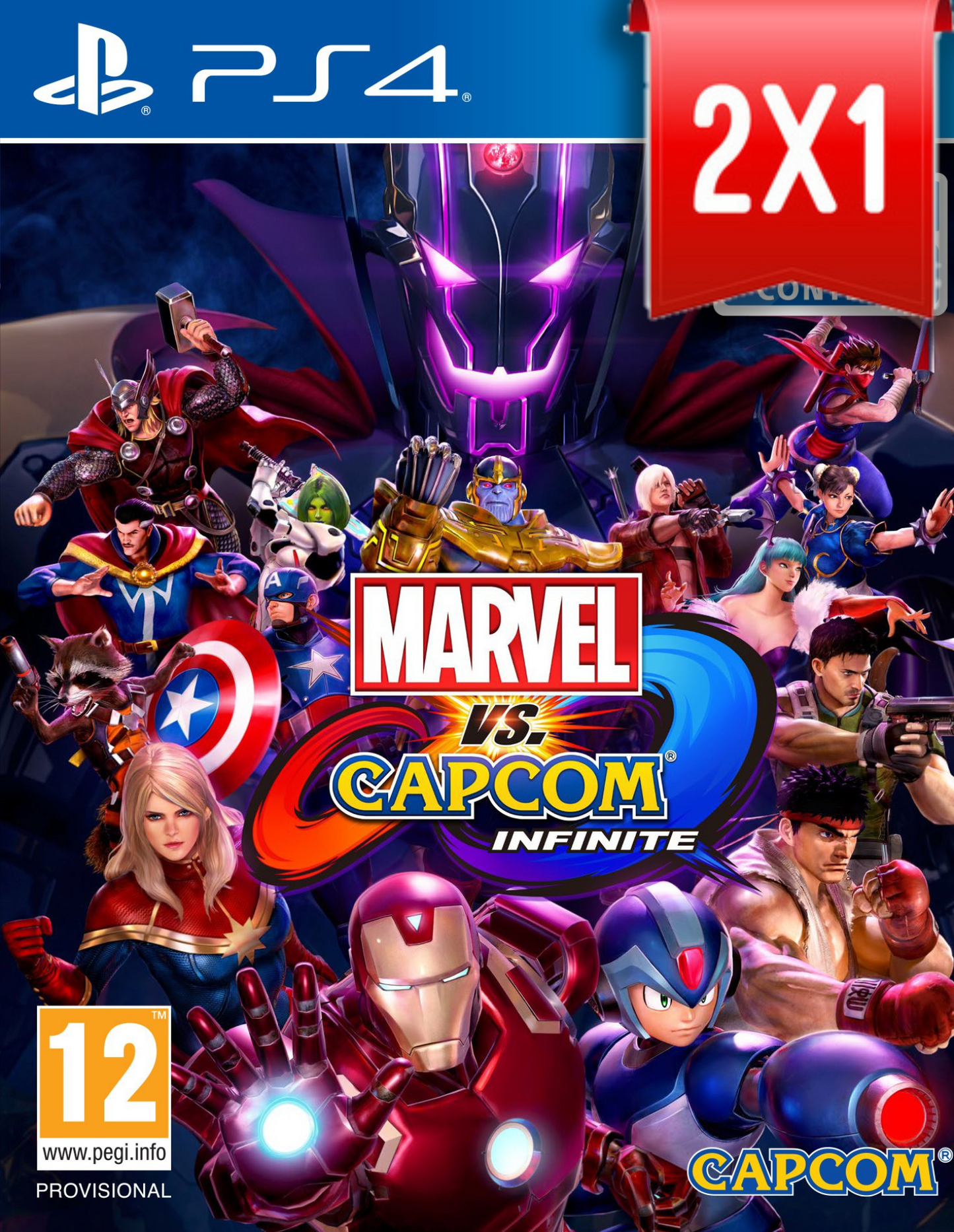 Código Marvel Vs Capcom Infinite PS4 (🔥PROMO 2X1🔥)