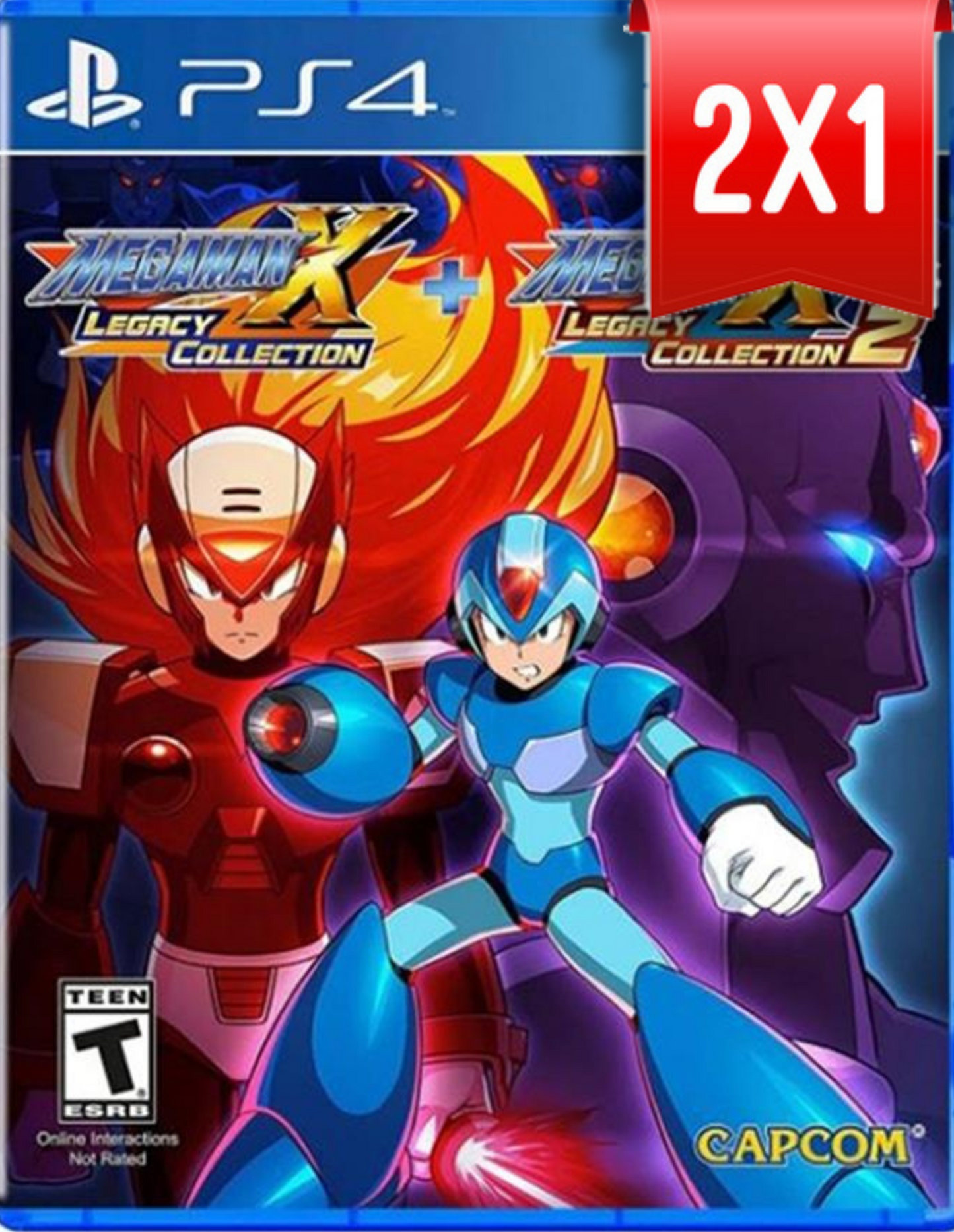 Código Megaman X1 + X2 PS4 (🔥PROMO 2X1🔥)