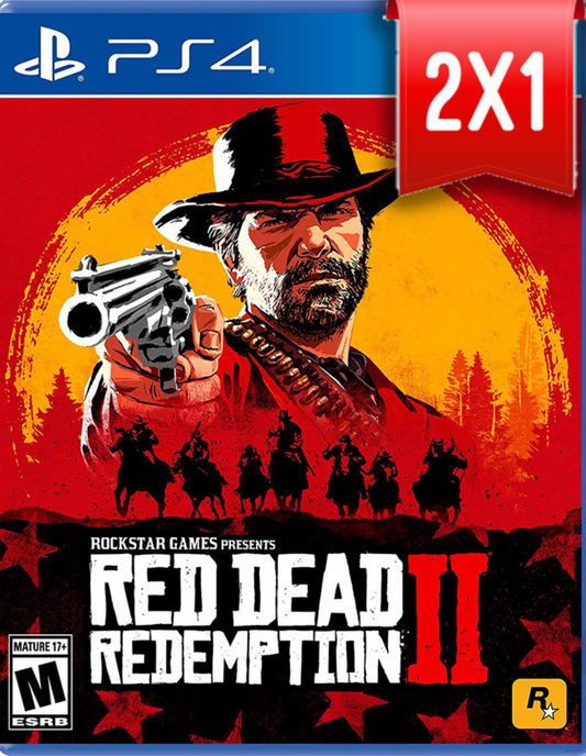 Código Red Dead Redemption 2 PS4 (🔥PROMO 2X1🔥)