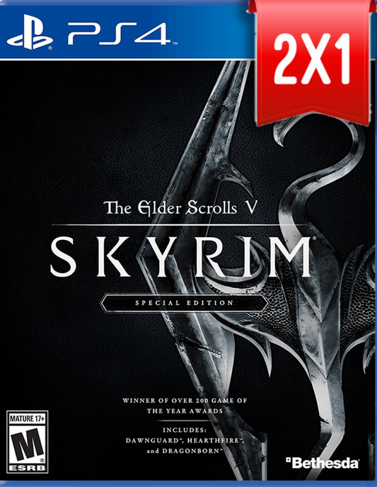 Código Skyrim PS4 (🔥PROMO 2X1🔥)