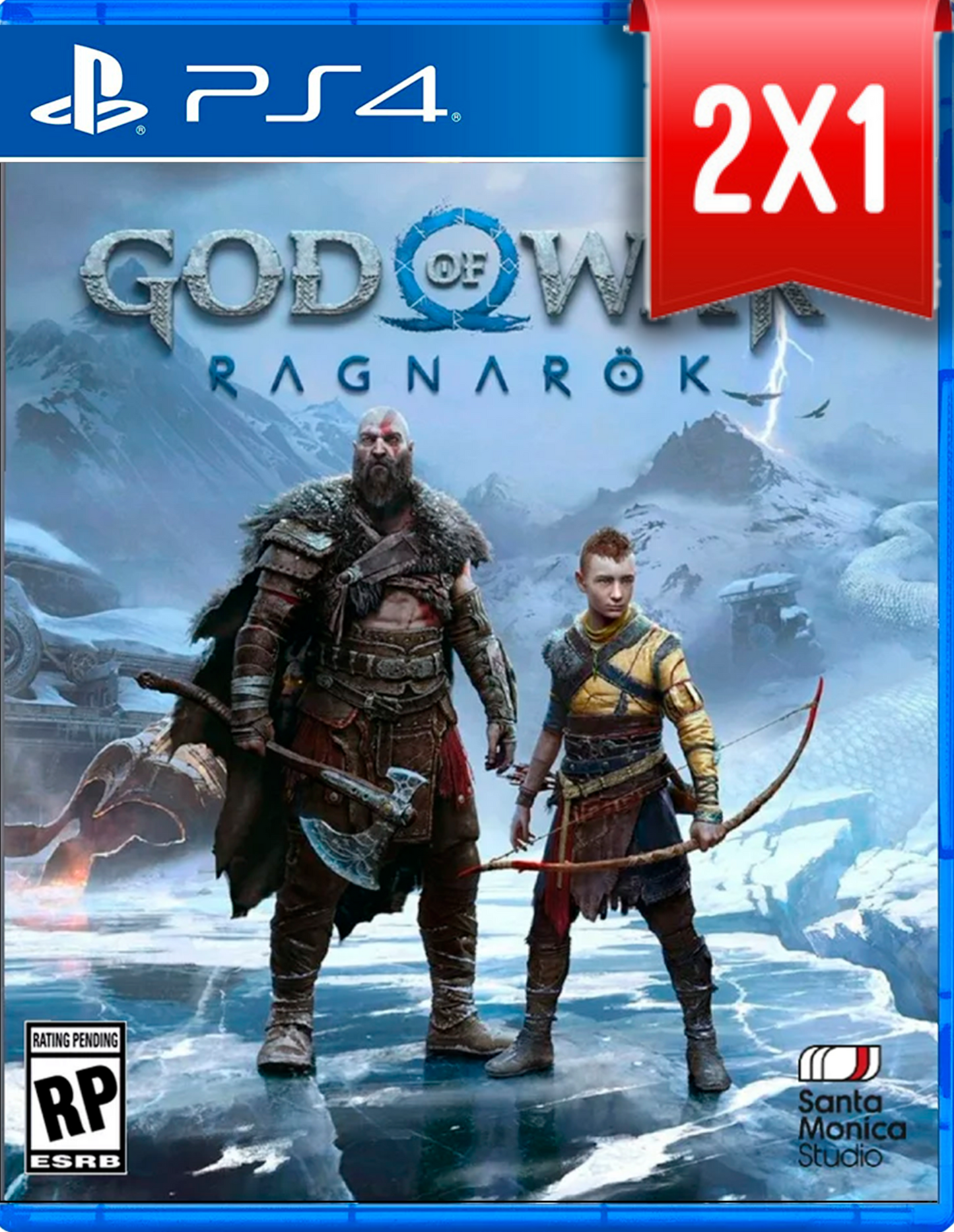Código God Of War Ragnarok PS4 (🔥PROMO 2X1🔥)