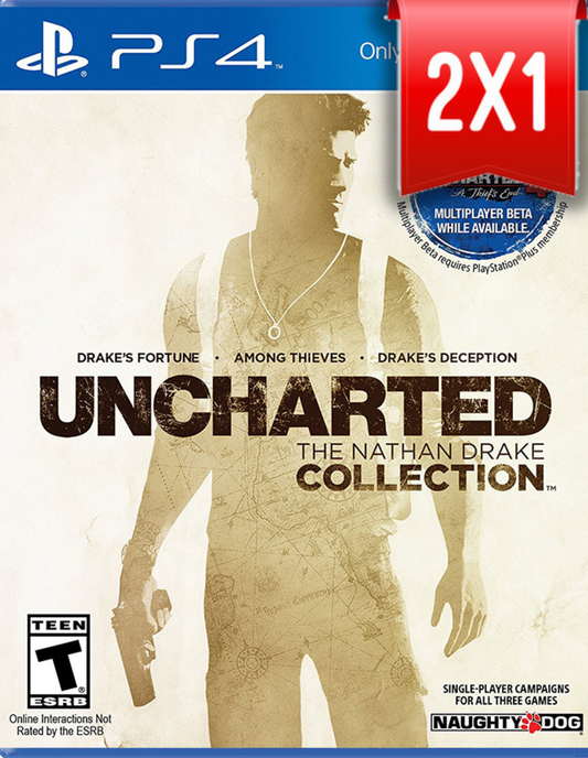 Código Uncharted Collection PS4 (🔥PROMO 2X1🔥)