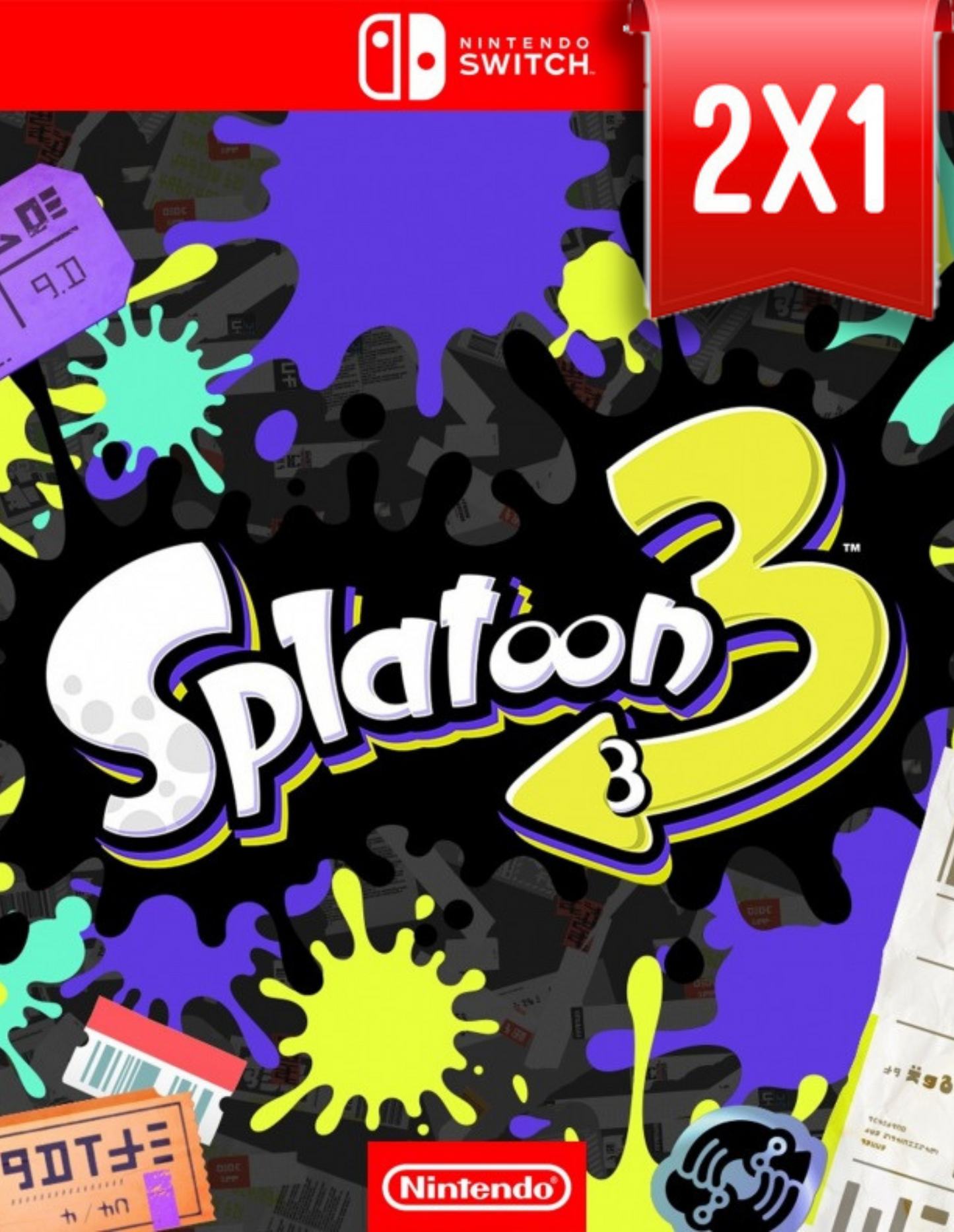 Codigo Splatoon 3 (🔥PROMO 2X1🔥)