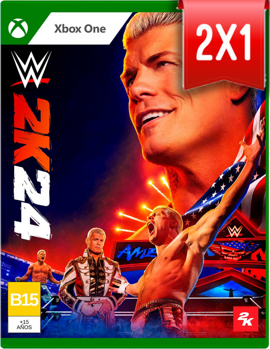 Código WWE 2K24 Xbox (🔥PROMO 2X1🔥)
