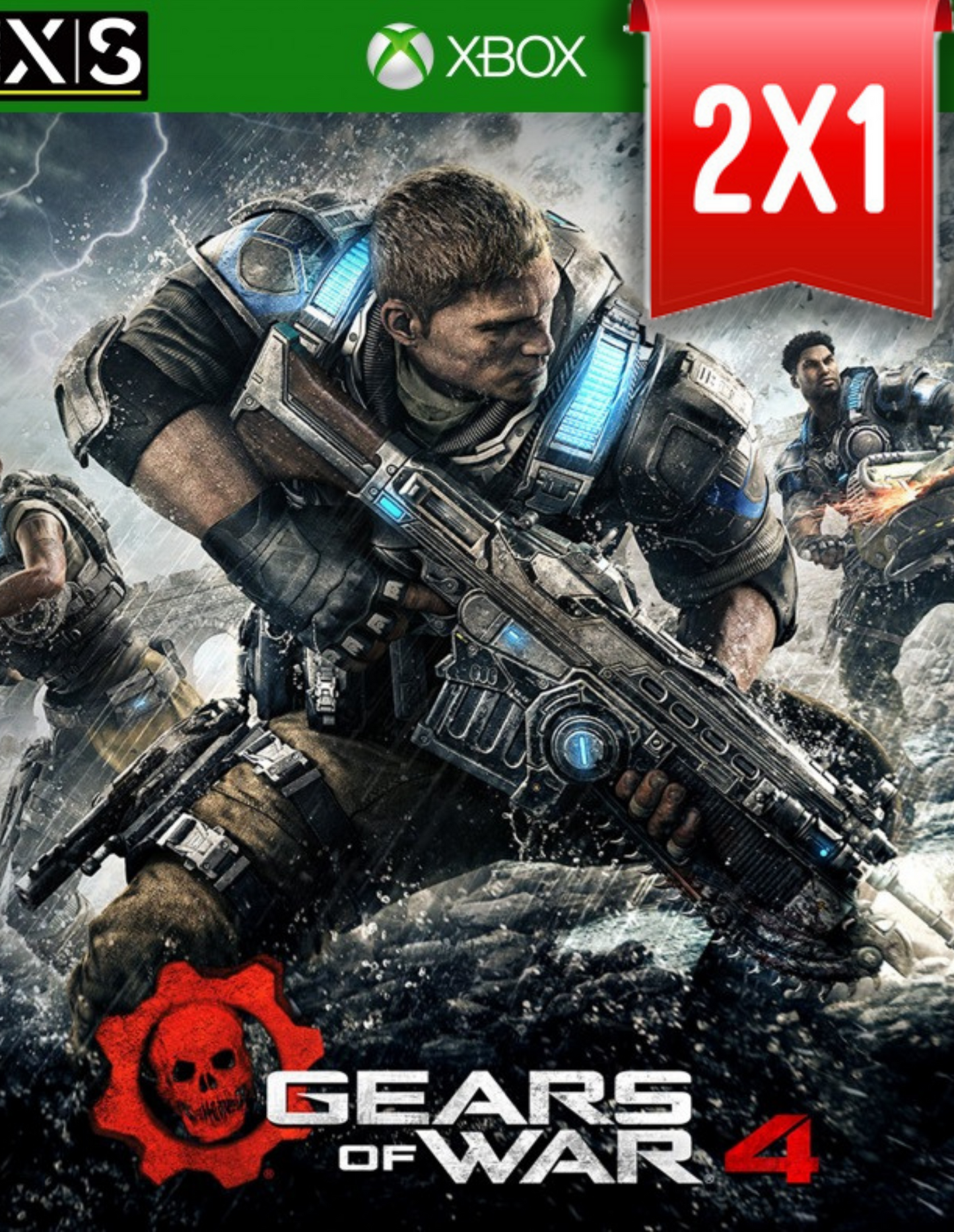 Código Gears 4 Xbox (🔥PROMO 2X1🔥)