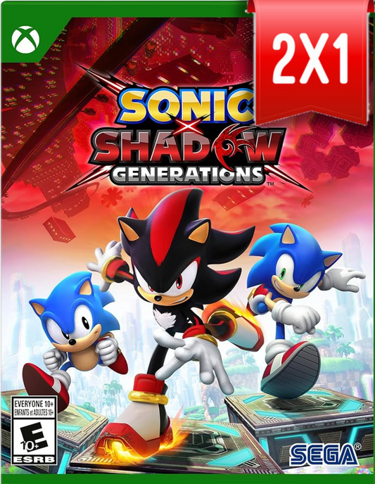 Sonic Shadow Generations Xbox (🔥PROMO 2X1🔥)