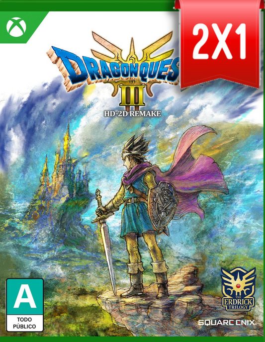 Dragon Quest 3 HD-2D Remake Xbox (🔥PROMO 2X1🔥)